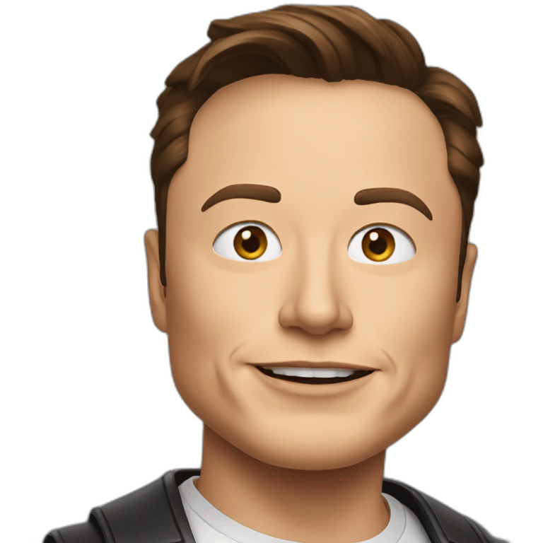 Elon musk high emoji