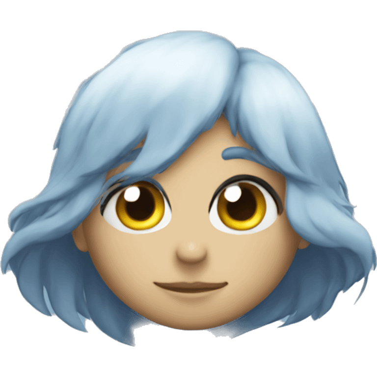 Corazon azul emoji