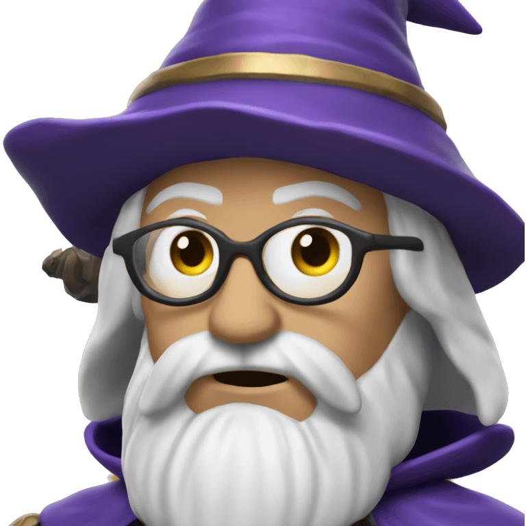 a wizard who defends time, 'the time guard', or 'time defender' emoji