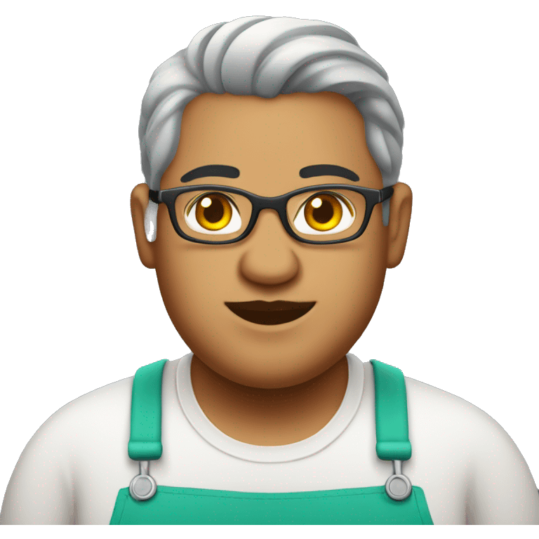 fat gay trans indian disabled barista  emoji