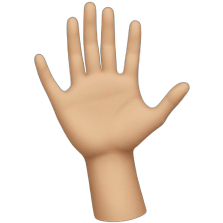 Hand emoji