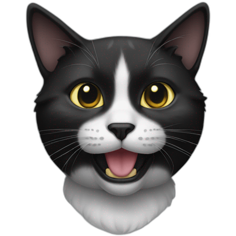 Jordan black cat emoji