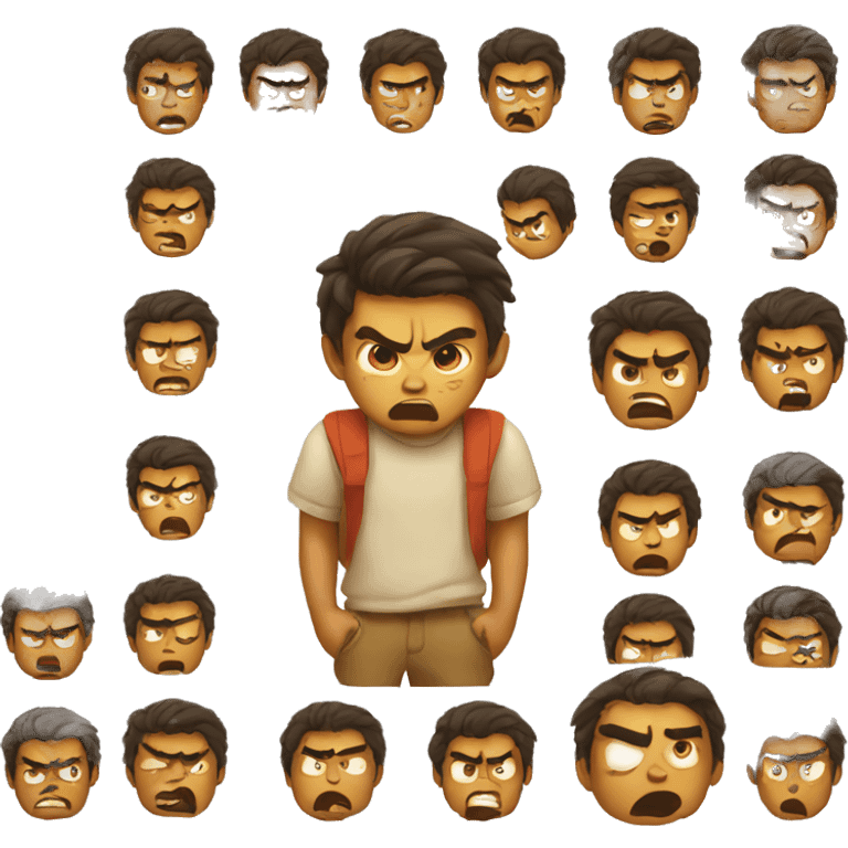 boy angry expression emoji