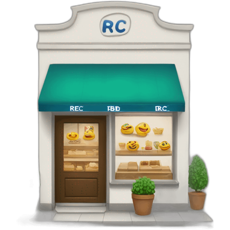 Shop with text "rbc" emoji