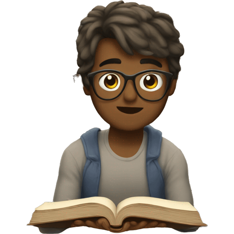 Book lover emoji