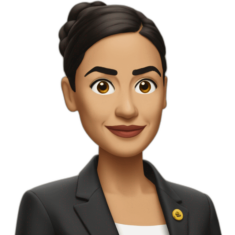 Alexandria Ocasio-Cortez emoji