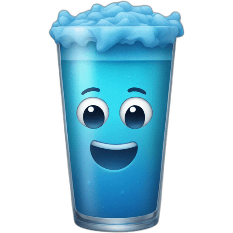 blue slush emoji