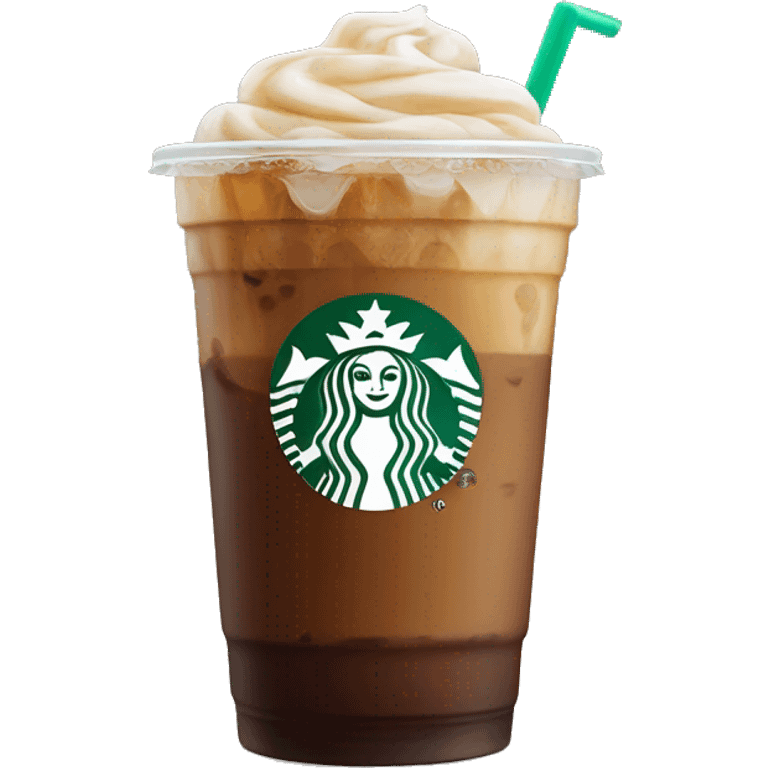 Starbucks iced coffee  emoji