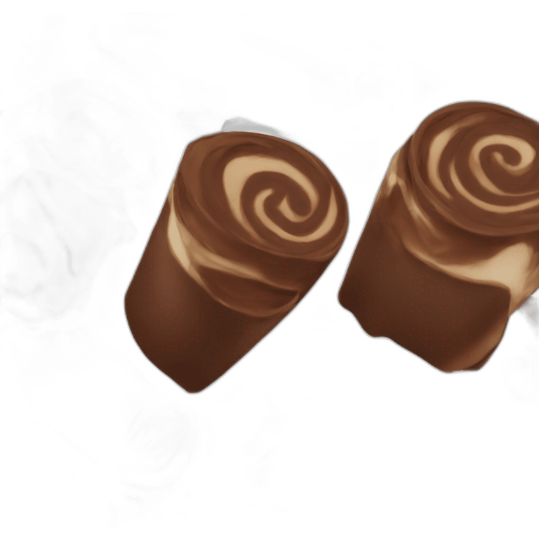 Chocolate roll emoji