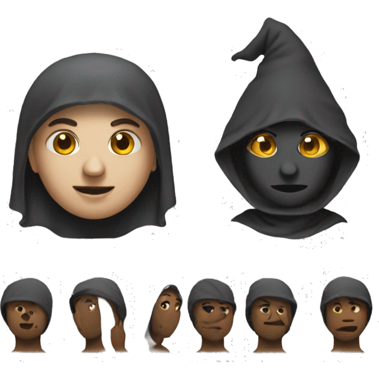 Gehad and of the witch emoji