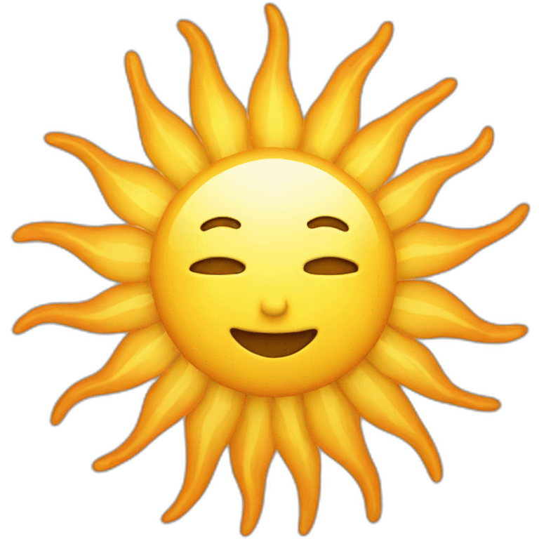 Sun emoji