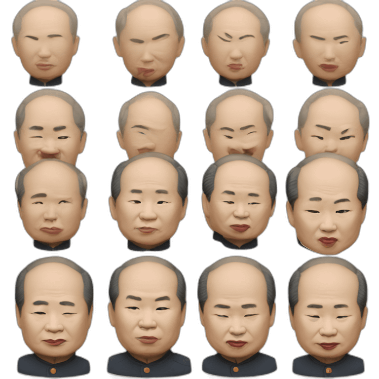 Mao zedong kiss putin emoji