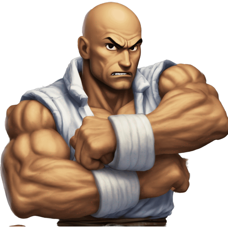 sagat street fighter 6 uppercut emoji