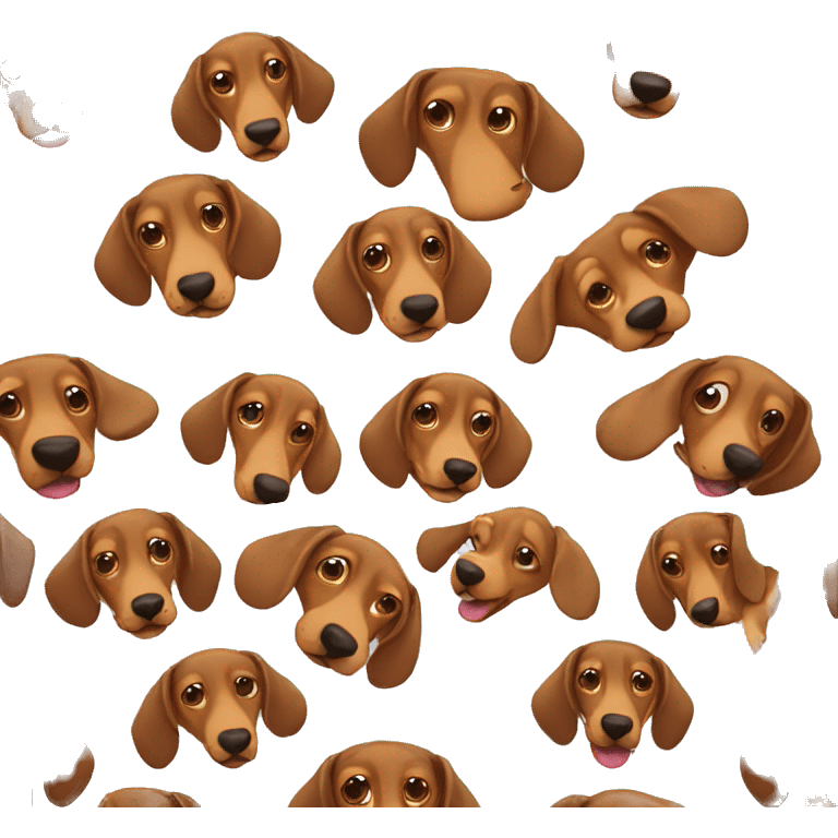 dashund funny emoji