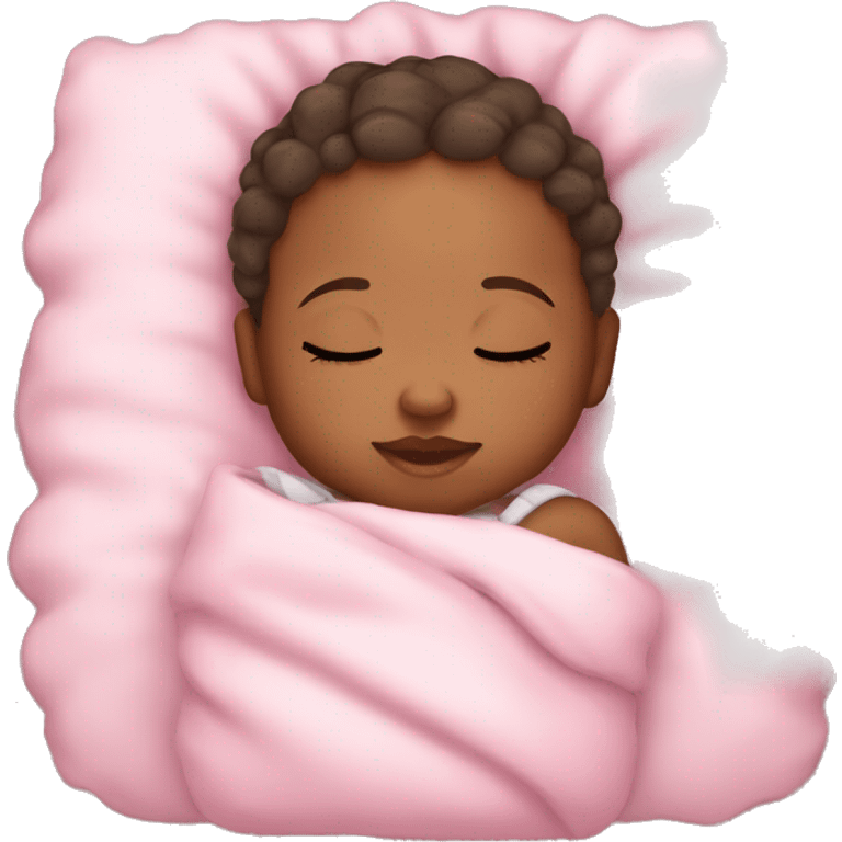 baby girl sleeping emoji