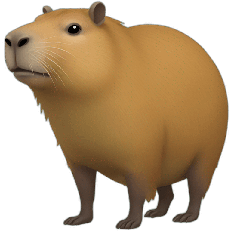 sick capybara emoji