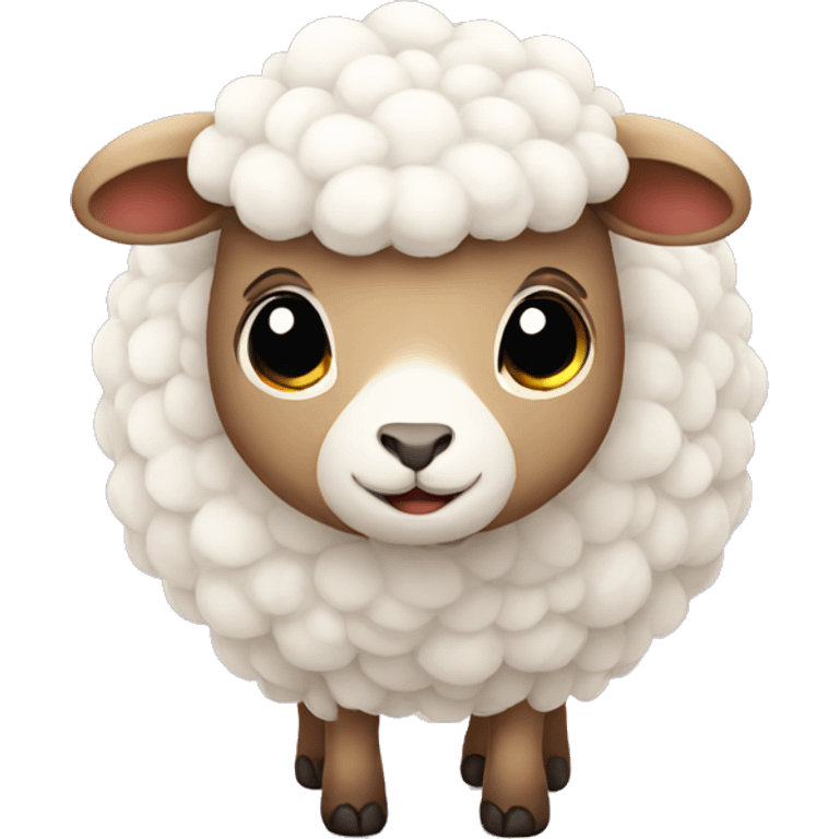 Cute Sheep  emoji