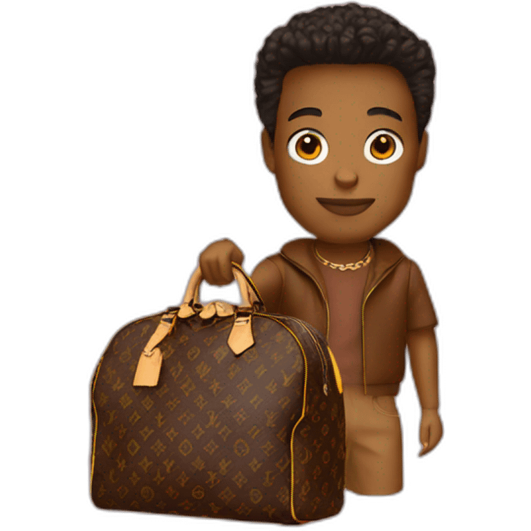 emoji with Louis Vuitton emoji