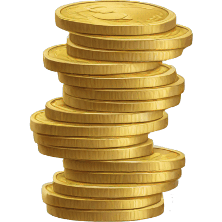 stack of coins emoji