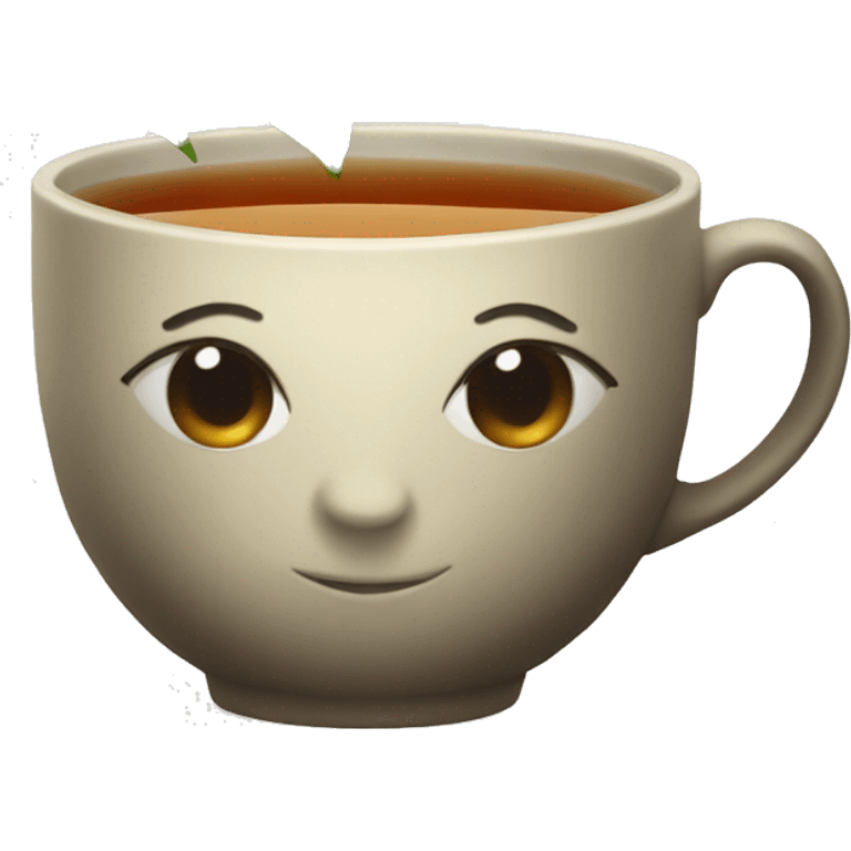 tea with design emoji