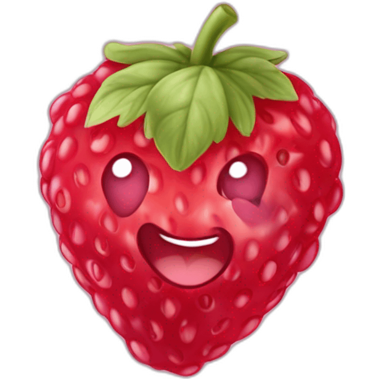 Fraise framboise mirtille emoji