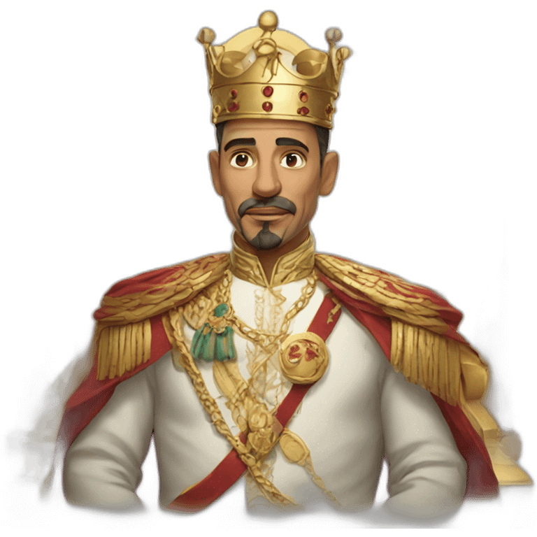 King of morocco emoji