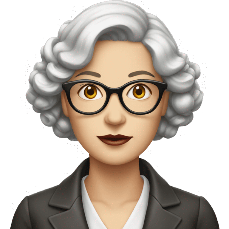 Freud diva emoji