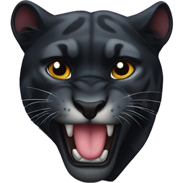 panther heart  emoji