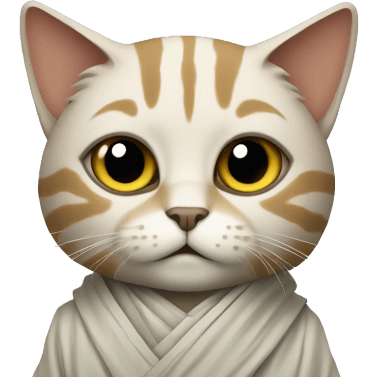 Jedi Cat emoji