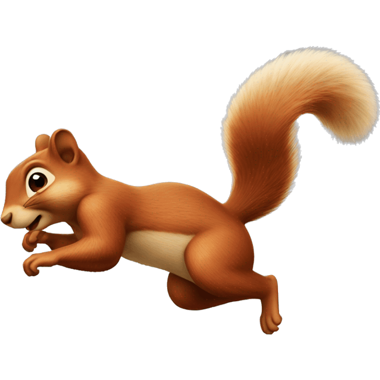 squirrel jumping emoji