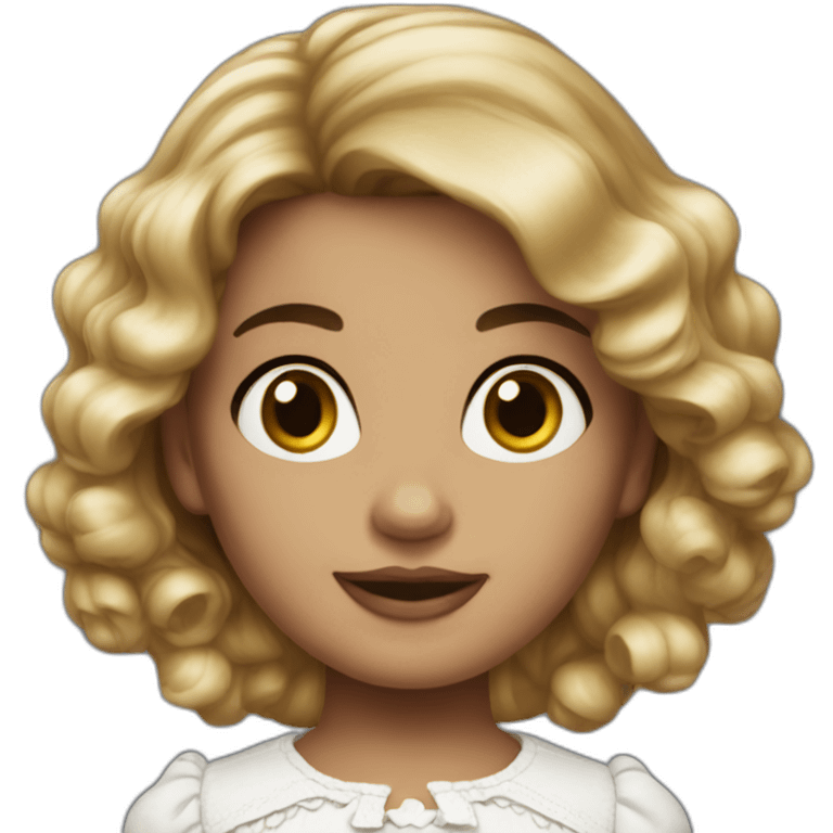 Annabelle poupée emoji