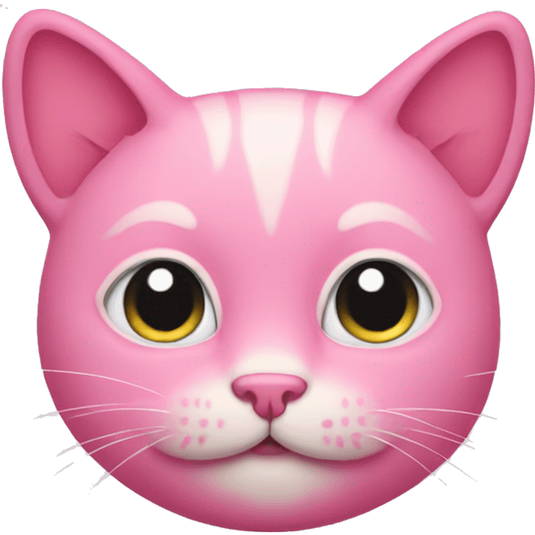 Pink kitty emoji