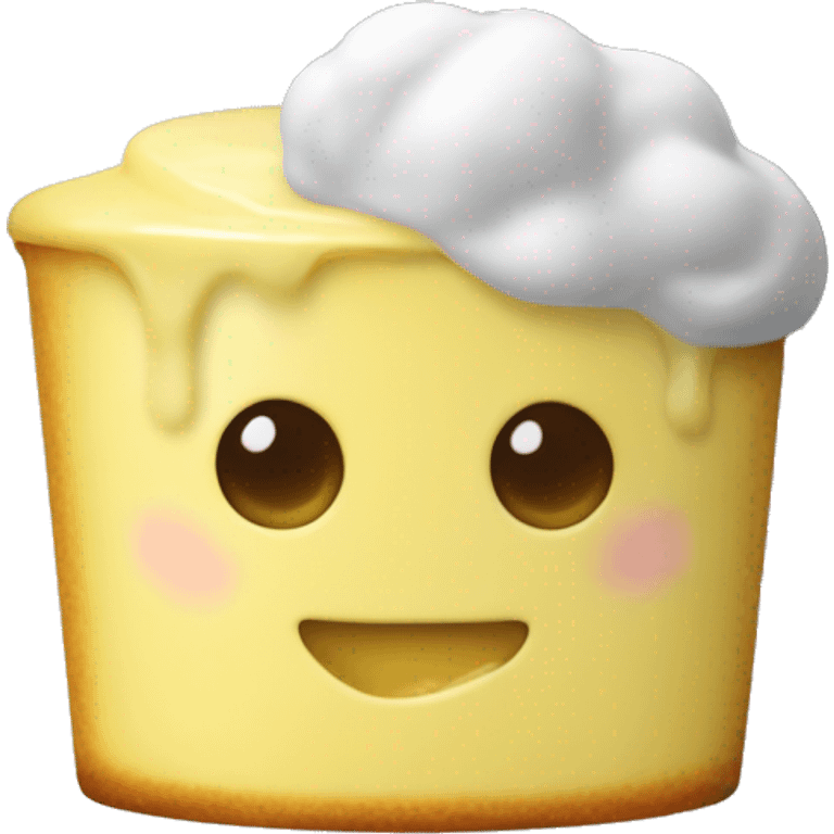 a singular tin of custard emoji