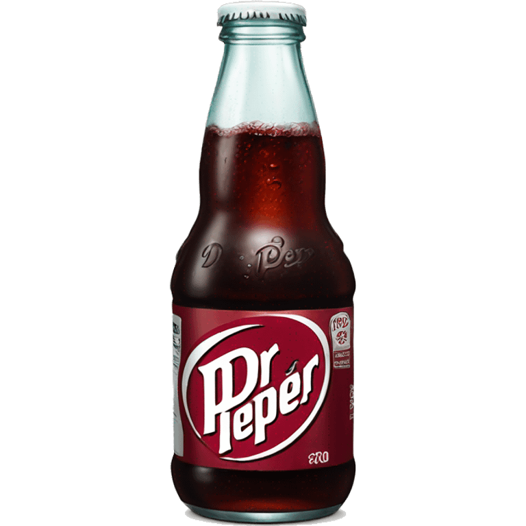 Dr.Pepper soda emoji