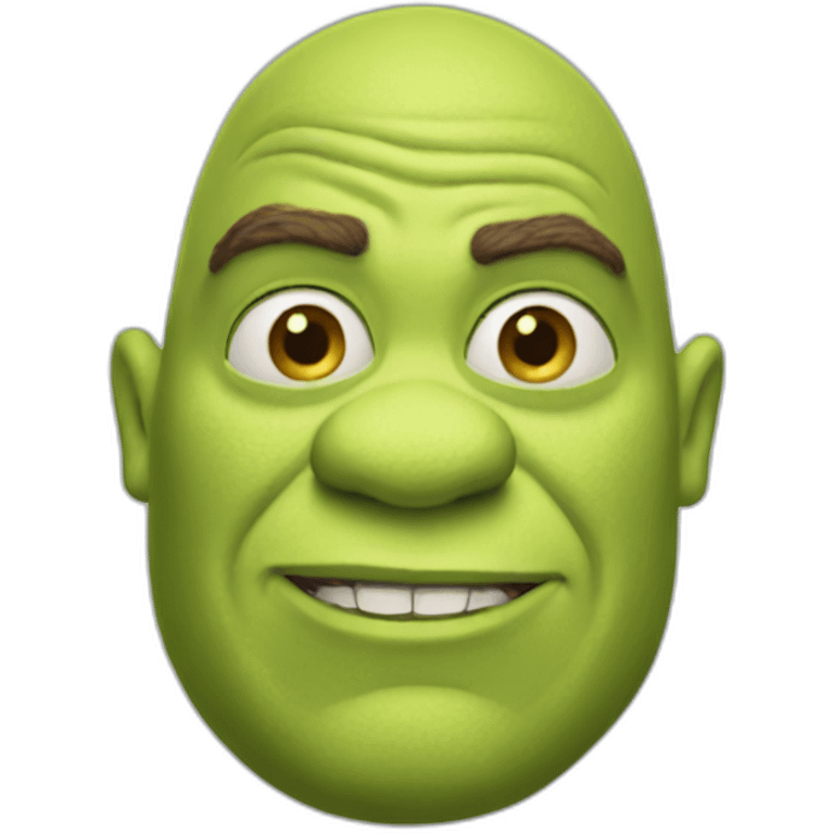 white-shrek emoji