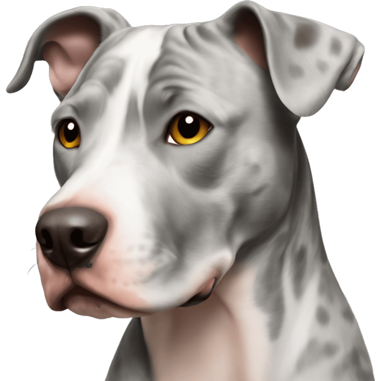 catahoula pitbull mix  emoji