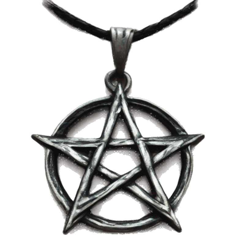 pentagram necklace emoji