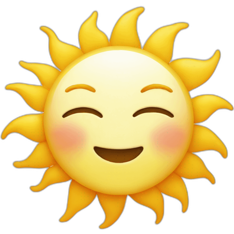 Sun sun emoji