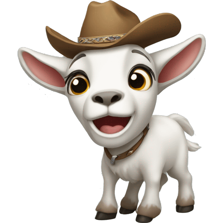 Goat rodeo emoji