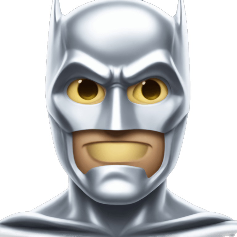 Silver surfer batman emoji