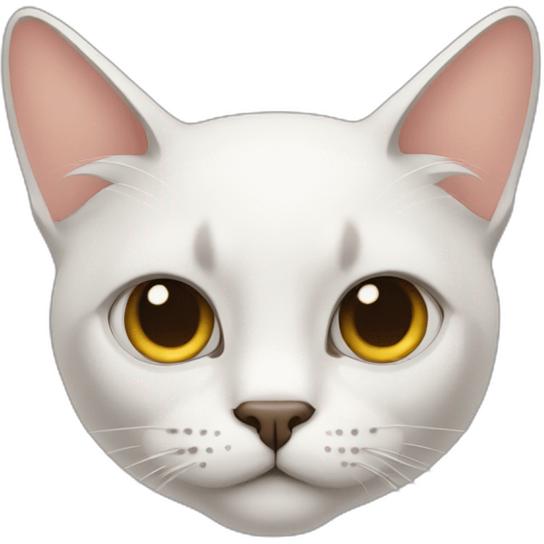 Cat with glares emoji