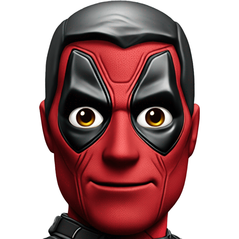 Deadpool hyper realistic emoji