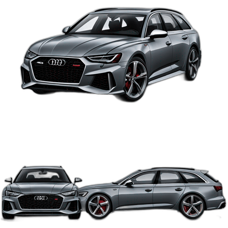 Audi RS6 emoji