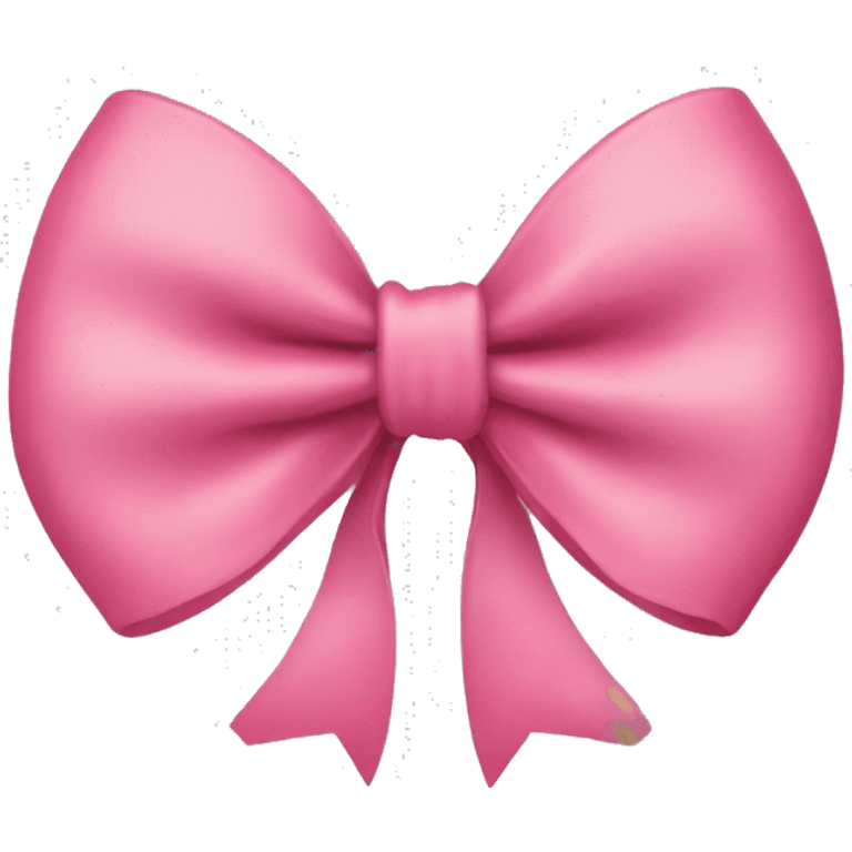 Cherry pink bow  emoji