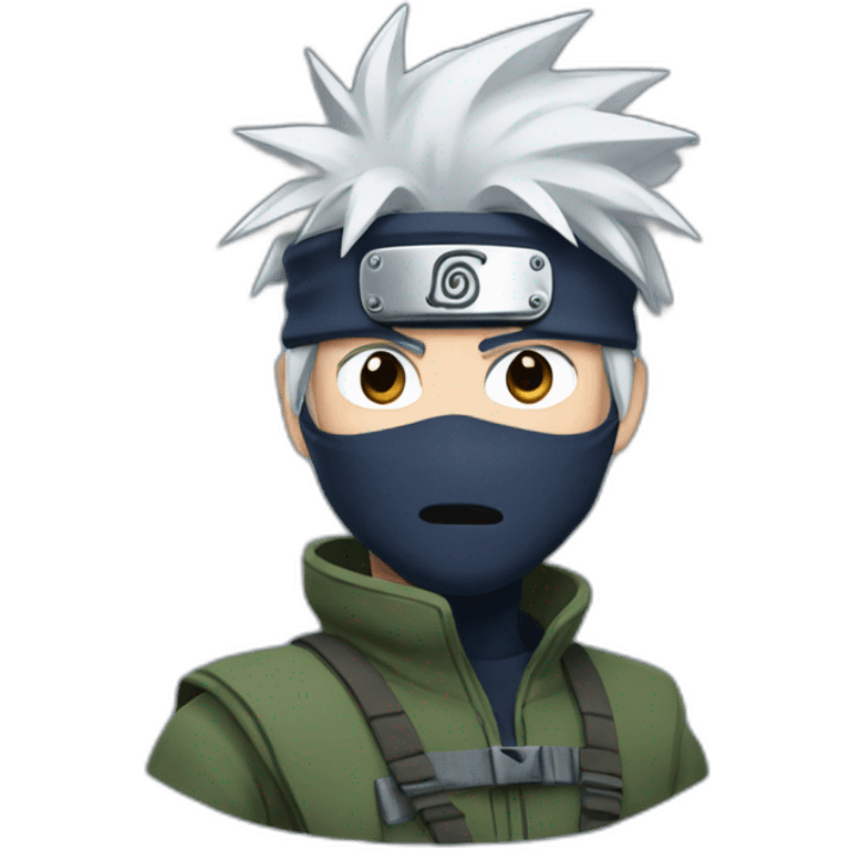  Confused Kakashi  emoji