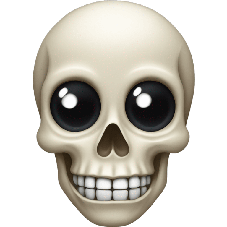 Skull with eyes popping out emoji