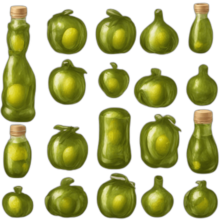 aceite de oliva virgen extra emoji