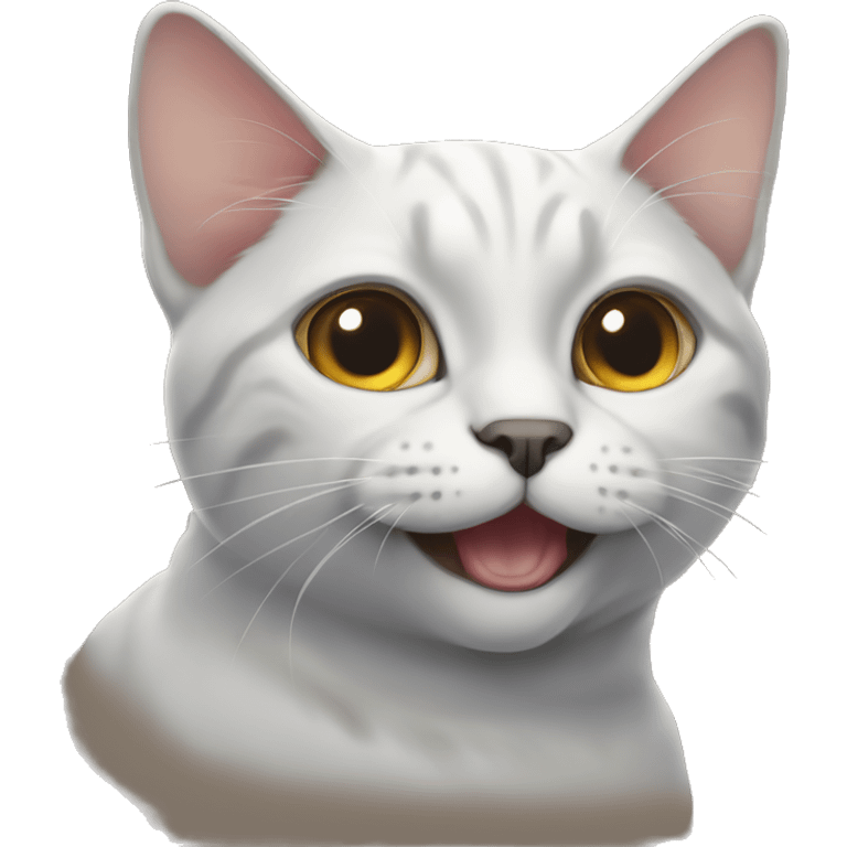 British Cat shinshilla emoji