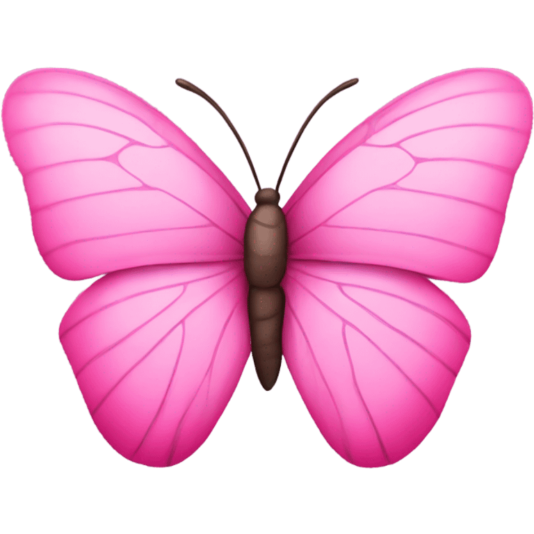 pink butterfly  emoji