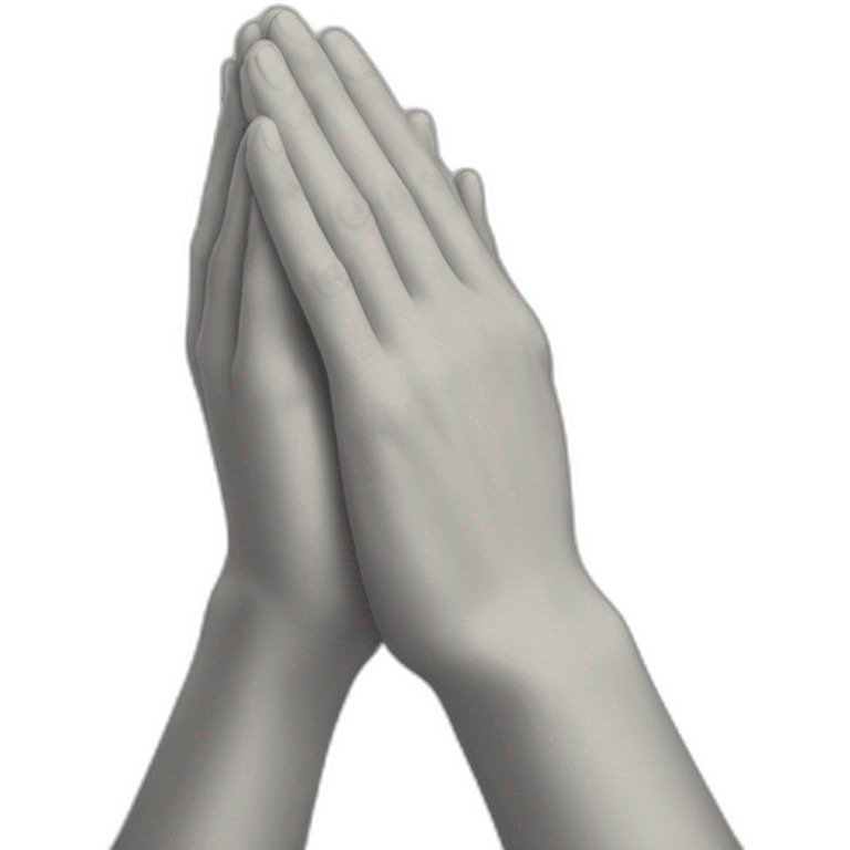 Praying hands emoji